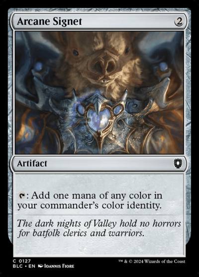 Arcane Signet BLC-127 Bloomburrow Commander Magic card