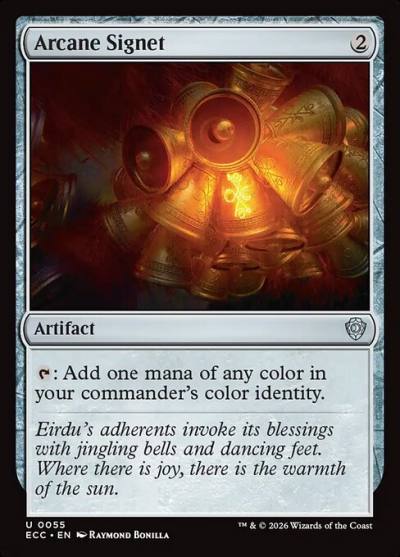 Arcane Signet ECC-55 Lorwyn Eclipsed Commander Magic card