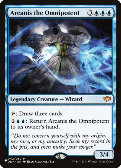 Arcanis the Omnipotent PLST-DDN-42 The List Magic card