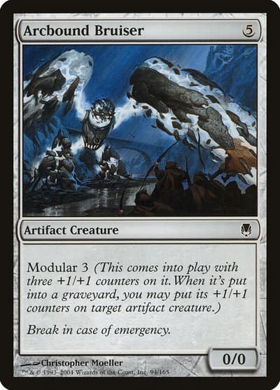 Arcbound Bruiser 94 Darksteel Magic card
