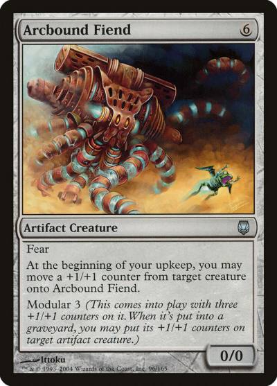 Arcbound Fiend 96 Darksteel Magic card