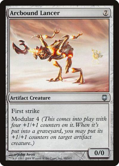 Arcbound Lancer 98 Darksteel Magic card
