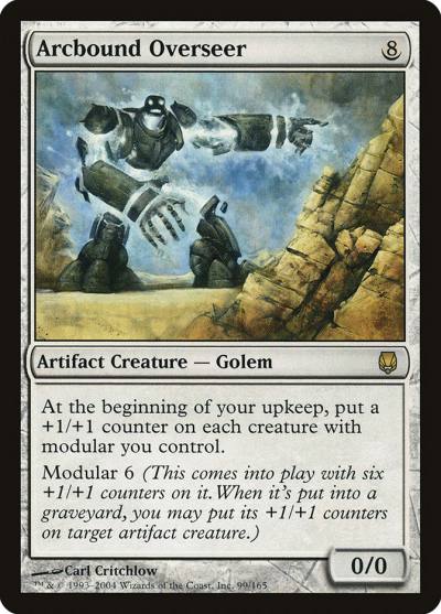 Arcbound Overseer DST-99 Darksteel Magic card