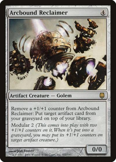 Arcbound Reclaimer 101 Darksteel Magic card
