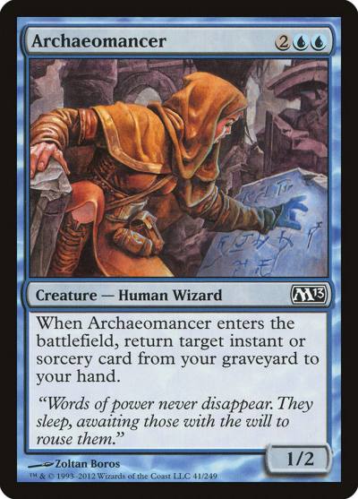 Archaeomancer M13-41 Magic 2013 Magic card