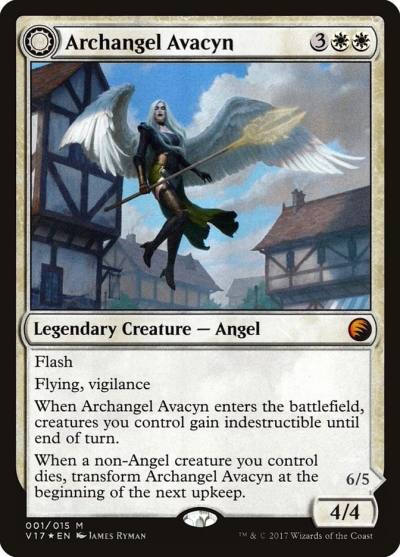 Archangel Avacyn // Avacyn, the Purifier V17-1 From the Vault: Transform Magic card