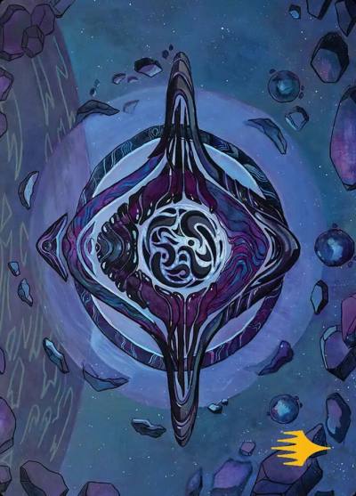 Archenemy's Charm // Archenemy's Charm AEOE-11 Edge of Eternities Art Series Magic card