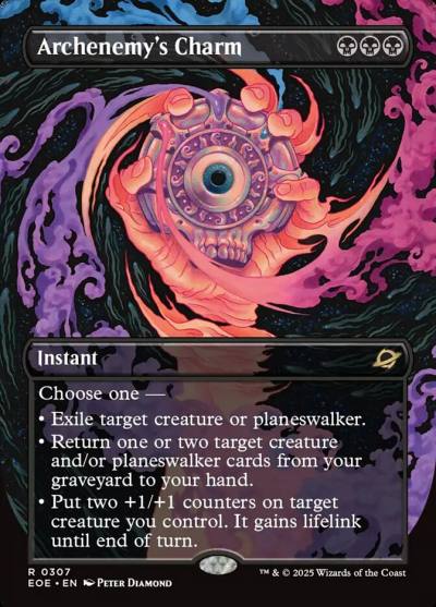 Archenemy's Charm EOE-307 Edge of Eternities Magic card