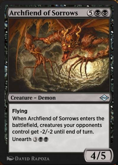 Archfiend of Sorrows J21-285 Jumpstart: Historic Horizons Magic card