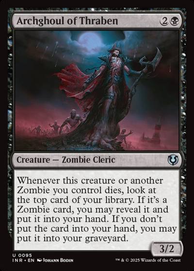 Archghoul of Thraben INR-95 Innistrad Remastered Magic card