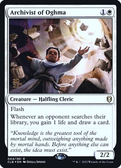 Archivist of Oghma PCLB-4S Battle for Baldur's Gate Promos Magic card