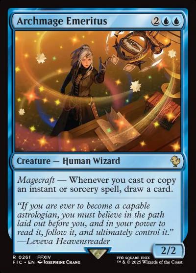 Archmage Emeritus FIC-261 Final Fantasy Commander Magic card
