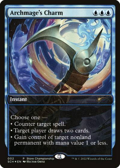Archmage's Charm SCH-2 Store Championships Magic card