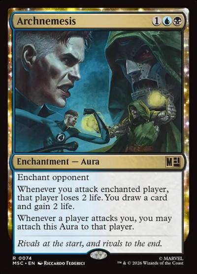 Archnemesis MSC-74 Marvel Super Heroes Commander Magic card