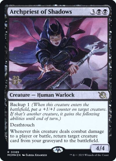 Archpriest of Shadows PMOM-89S March of the Machine Promos Magic card