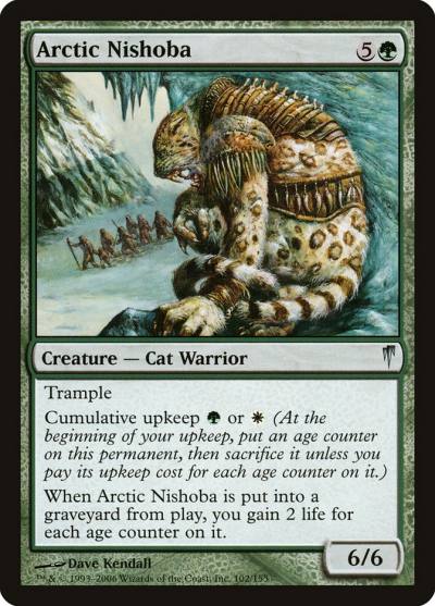 Arctic Nishoba CSP-102 Coldsnap Magic card