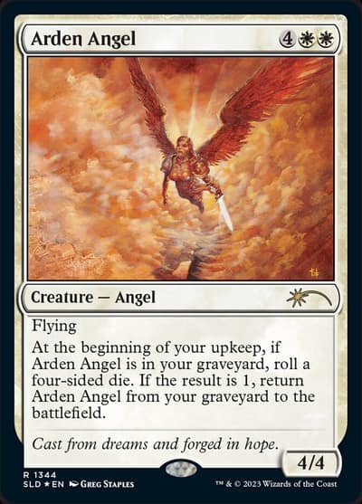Arden Angel 1344 Secret Lair Drop Magic card