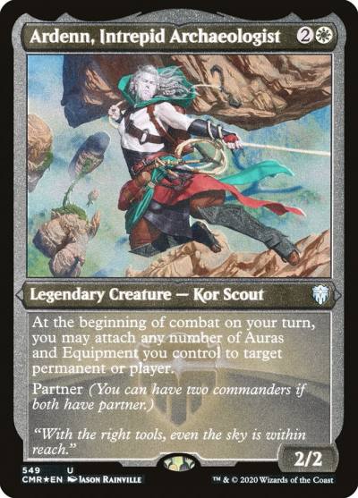 Ardenn, Intrepid Archaeologist CMR-549 Commander Legends Magic card