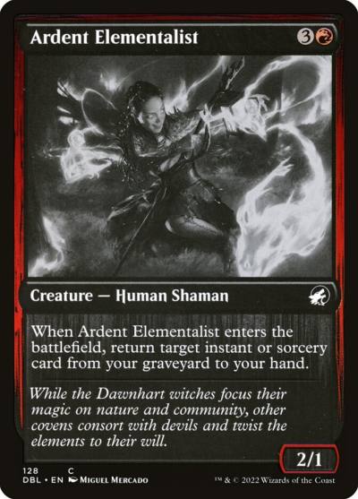 Ardent Elementalist DBL-128 Innistrad: Double Feature Magic card