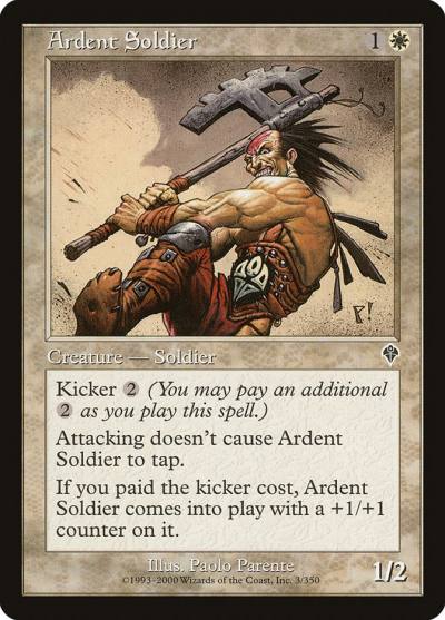 Ardent Soldier 3 Invasion Magic card