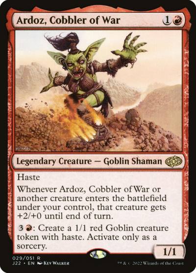 Ardoz, Cobbler of War 29 Jumpstart 2022 Magic card