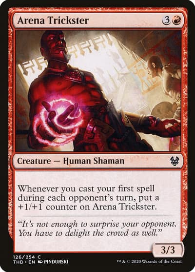 Arena Trickster 126 Theros Beyond Death Magic card