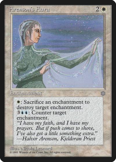 Arenson's Aura ICE-3 Ice Age Magic card