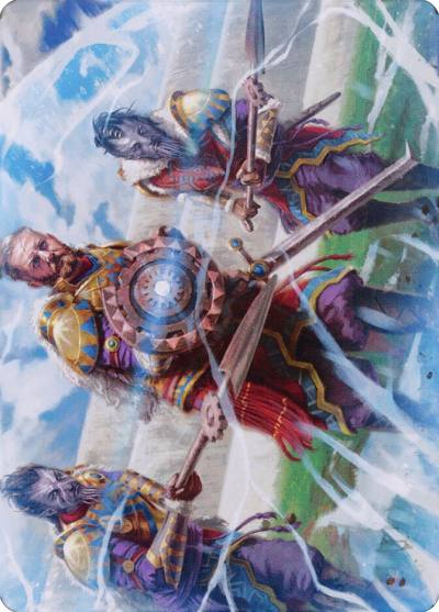 Argivian Phalanx // Argivian Phalanx ADMU-3 Dominaria United Art Series Magic card