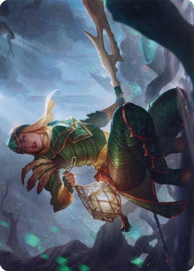 Argothian Opportunist // Argothian Opportunist ABRO-22 The Brothers' War Art Series Magic card