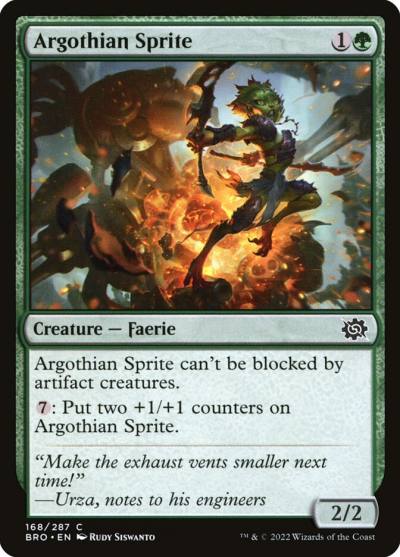Argothian Sprite BRO-168 The Brothers' War Magic card