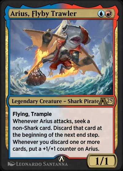 Arius, Flyby Trawler YDFT-21 Alchemy: Aetherdrift Magic card