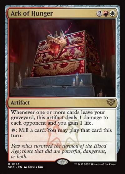 Ark of Hunger SOS-173 Secrets of Strixhaven Magic card