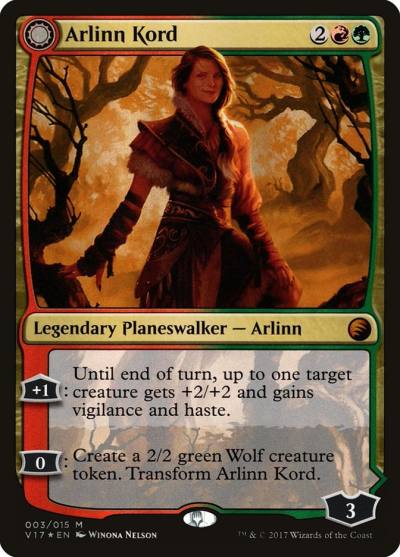 Arlinn Kord // Arlinn, Embraced by the Moon V17-3 From the Vault: Transform Magic card