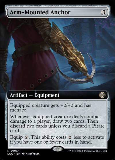 Arm-Mounted Anchor LCC-67 The Lost Caverns of Ixalan Commander Magic card