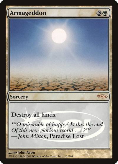 Armageddon G04-1 Judge Gift Cards 2004 Magic card