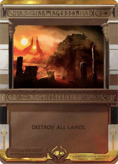 Armageddon MP2-31 Amonkhet Invocations Magic card