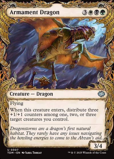 Armament Dragon TDM-307 Tarkir: Dragonstorm Magic card