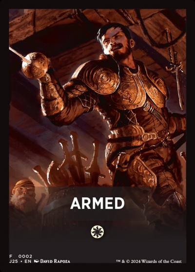 Armed FJ25-2 Foundations Jumpstart Front Cards Magic card