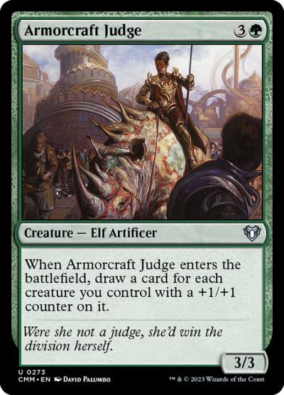 Armorcraft Judge CMM-273 Commander Masters Magic card