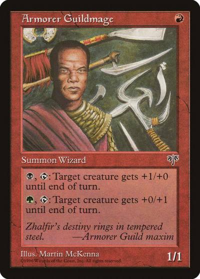 Armorer Guildmage MIR-156 Mirage Magic card