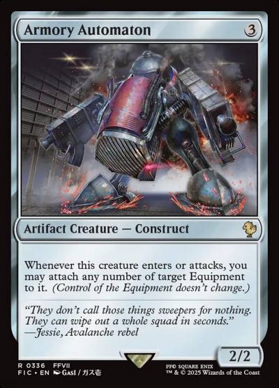 Armory Automaton FIC-336 Final Fantasy Commander Magic card