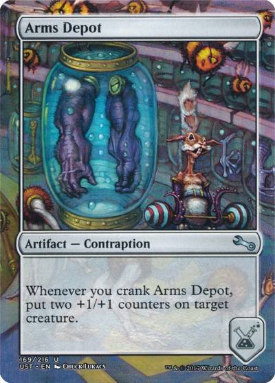 Arms Depot UST-169 Unstable Magic card