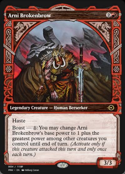 Arni Brokenbrow PRM-88308 Magic Online Promos Magic card