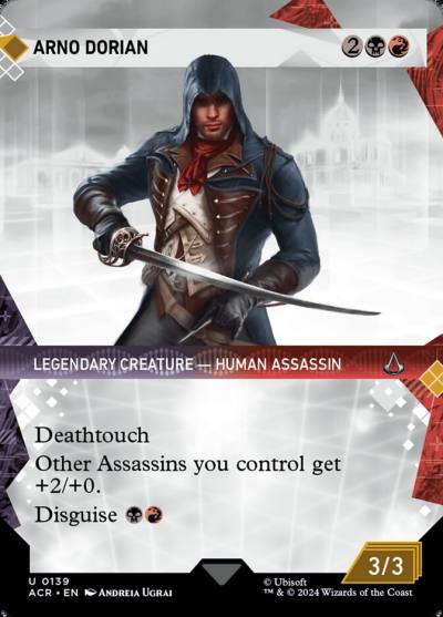 Arno Dorian ACR-139 Assassin's Creed Magic card