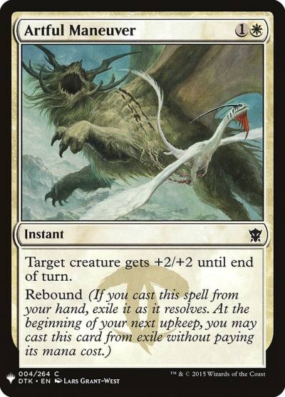 Artful Maneuver PLST-DTK-4 The List Magic card