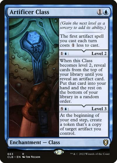 Artificer Class CLB-663 Commander Legends: Battle for Baldur's Gate Magic card