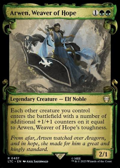 Arwen, Weaver of Hope LTC-437 Tales of Middle-earth Commander Magic card