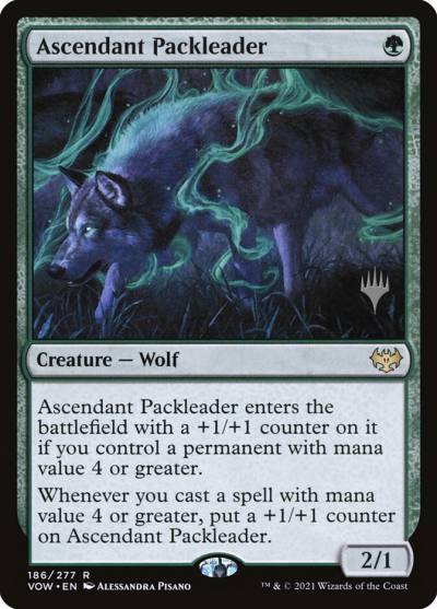 Ascendant Packleader PVOW-186P Innistrad: Crimson Vow Promos Magic card