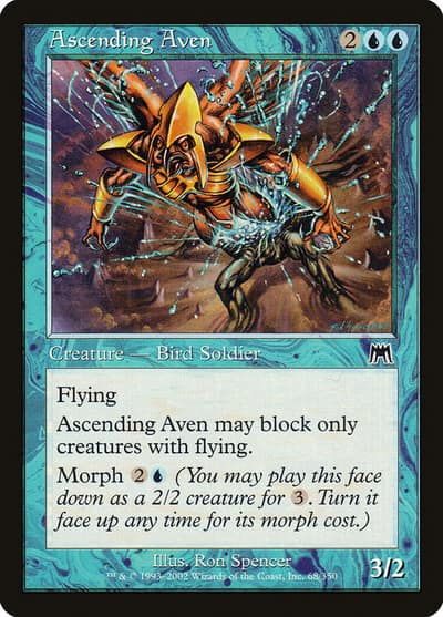 Ascending Aven 68 Onslaught Magic card