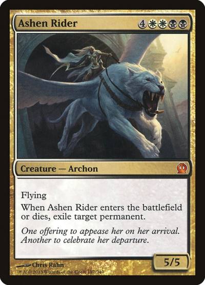 Ashen Rider THS-187 Theros Magic card